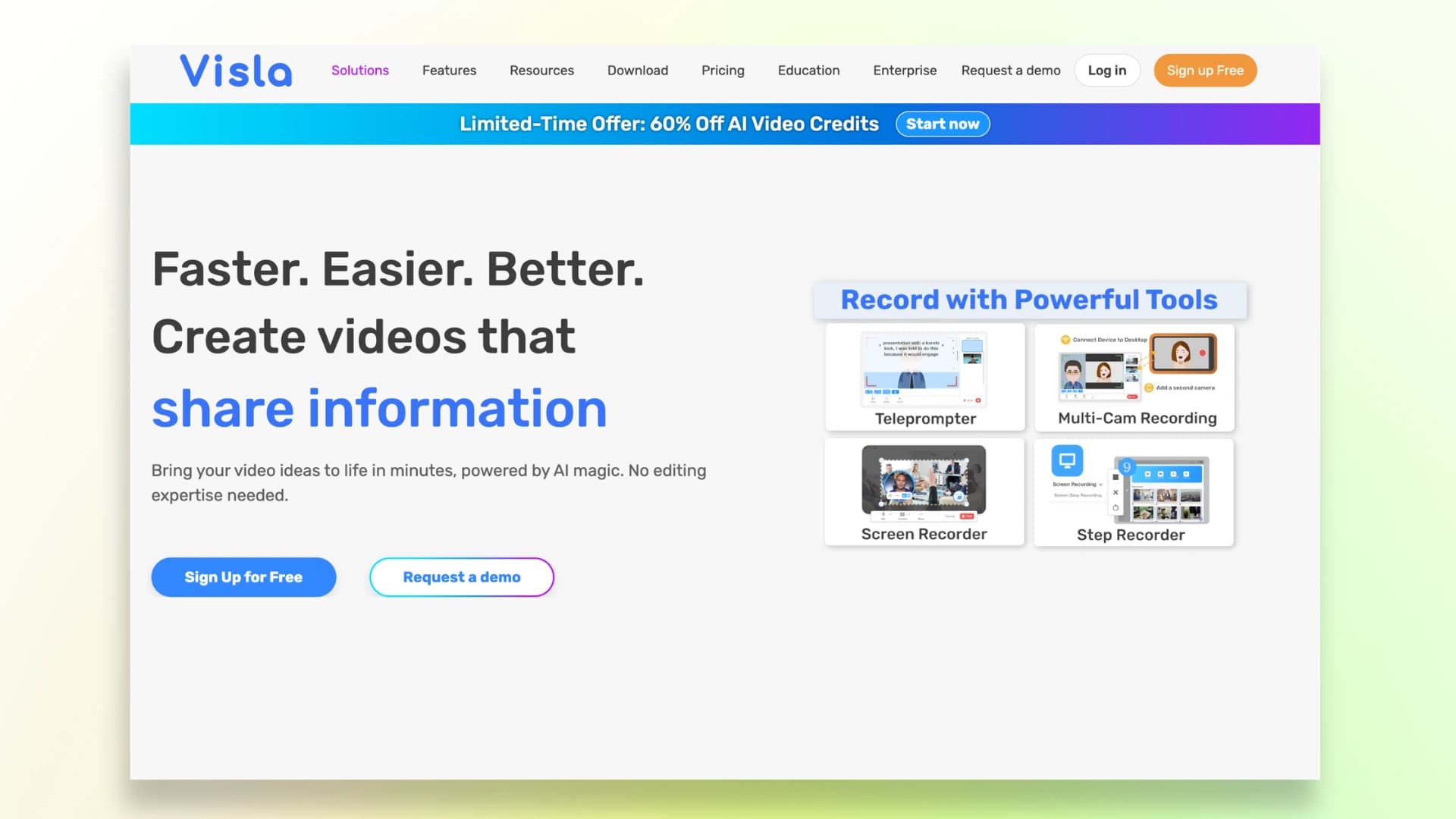 Visla AI video walkthrough tool