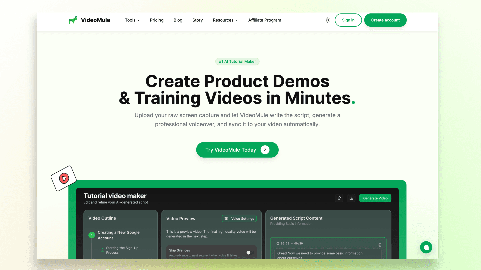 VideoMule SOP creation software