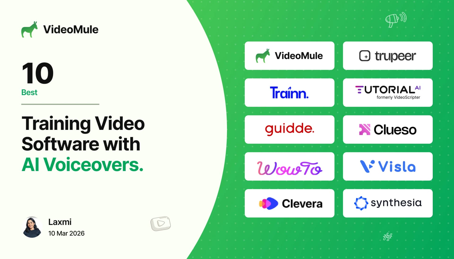 10 Best Training Video Software with AI Voiceovers)