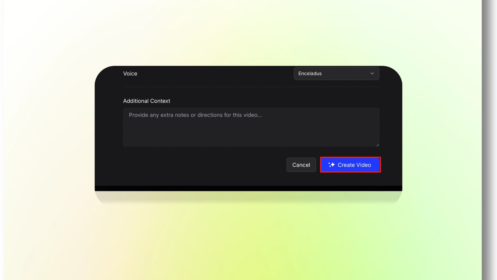 Clevera Create Video