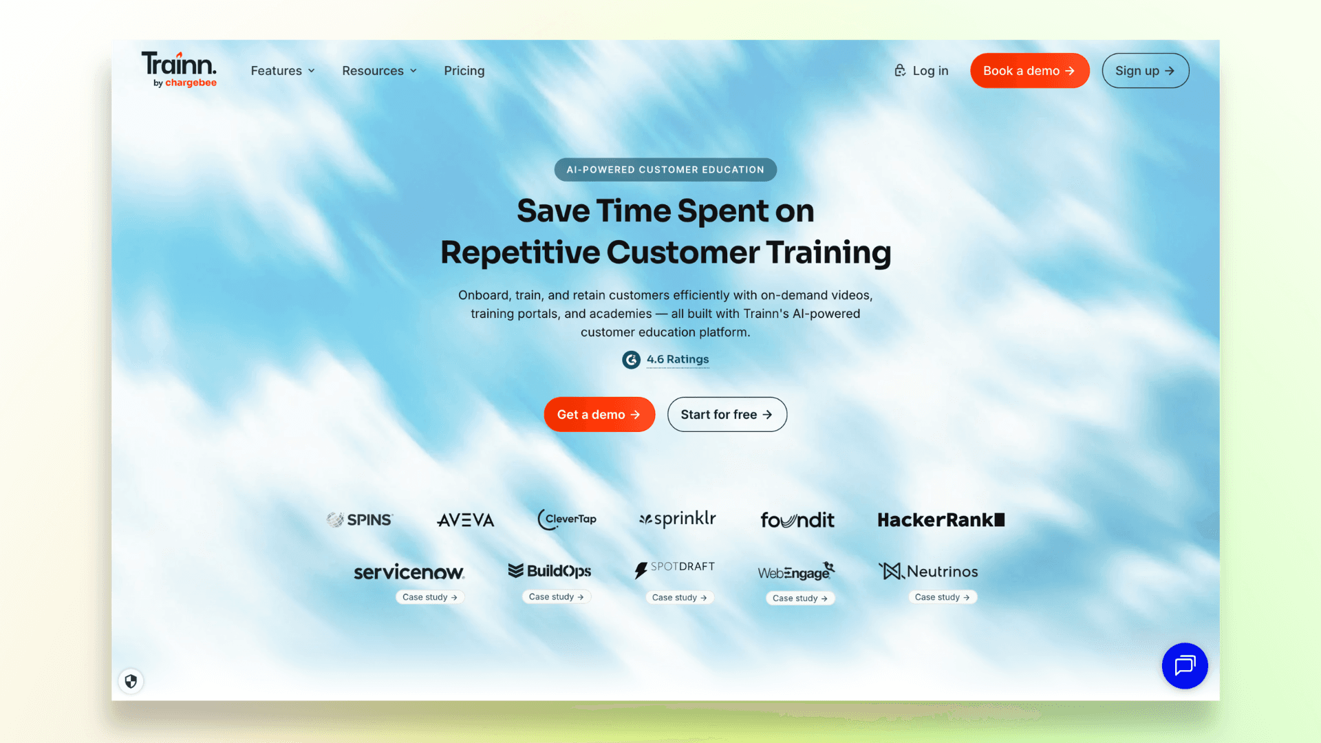 Trainn SaaS customer education platform