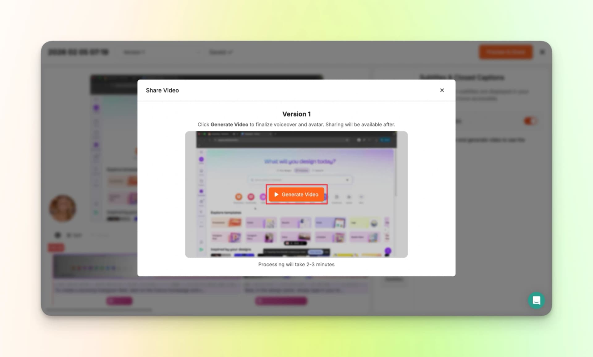 Puppudog Generate Video