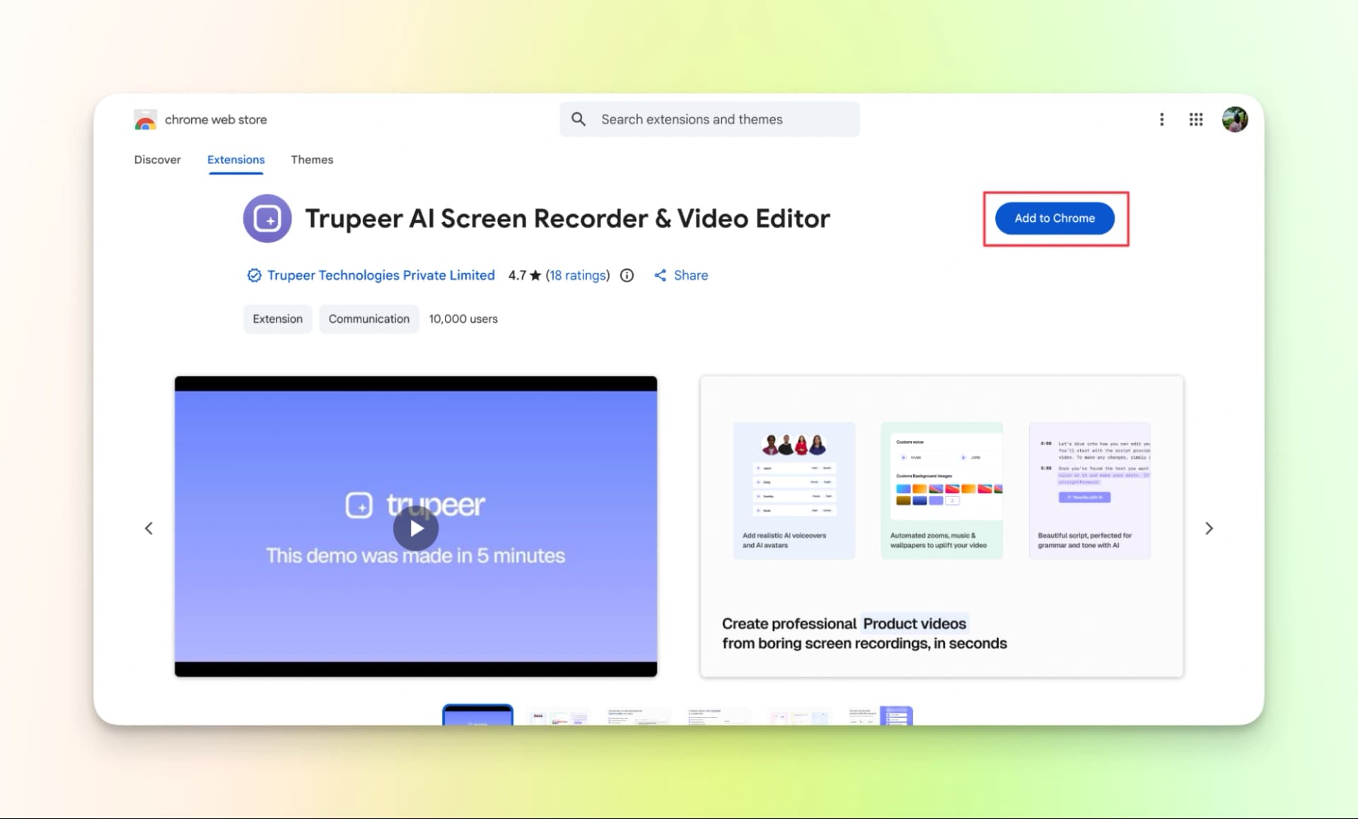 Trupeer Chrome Extension