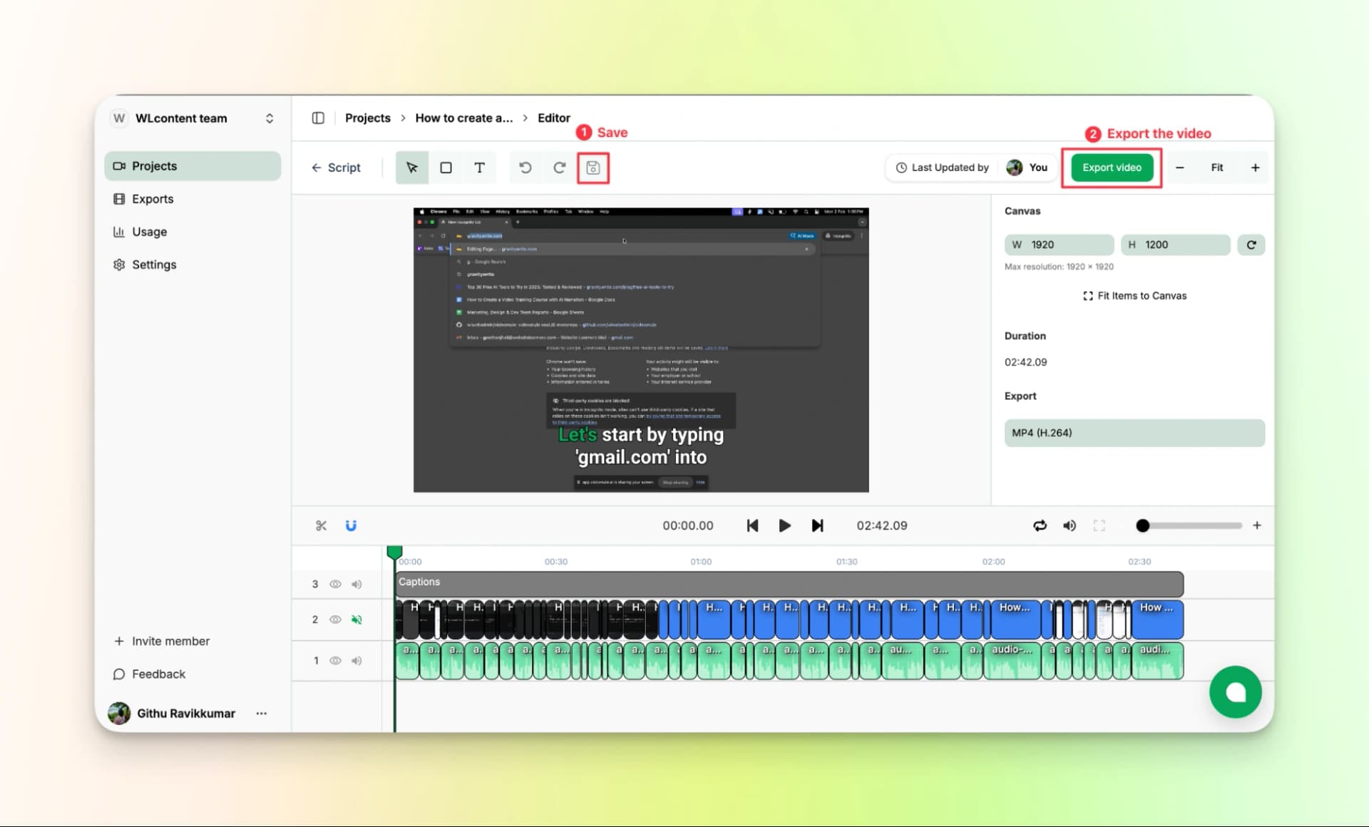 Videomule Final video