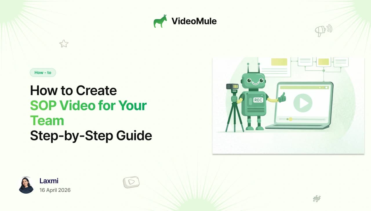 How to Create a SOP Video for Your Team Step-by-Step Guide