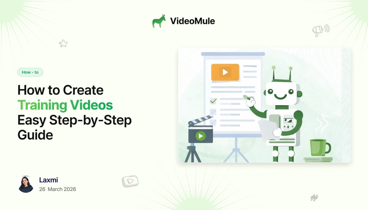How to Create Training Videos: Easy Step-by-Step Guide