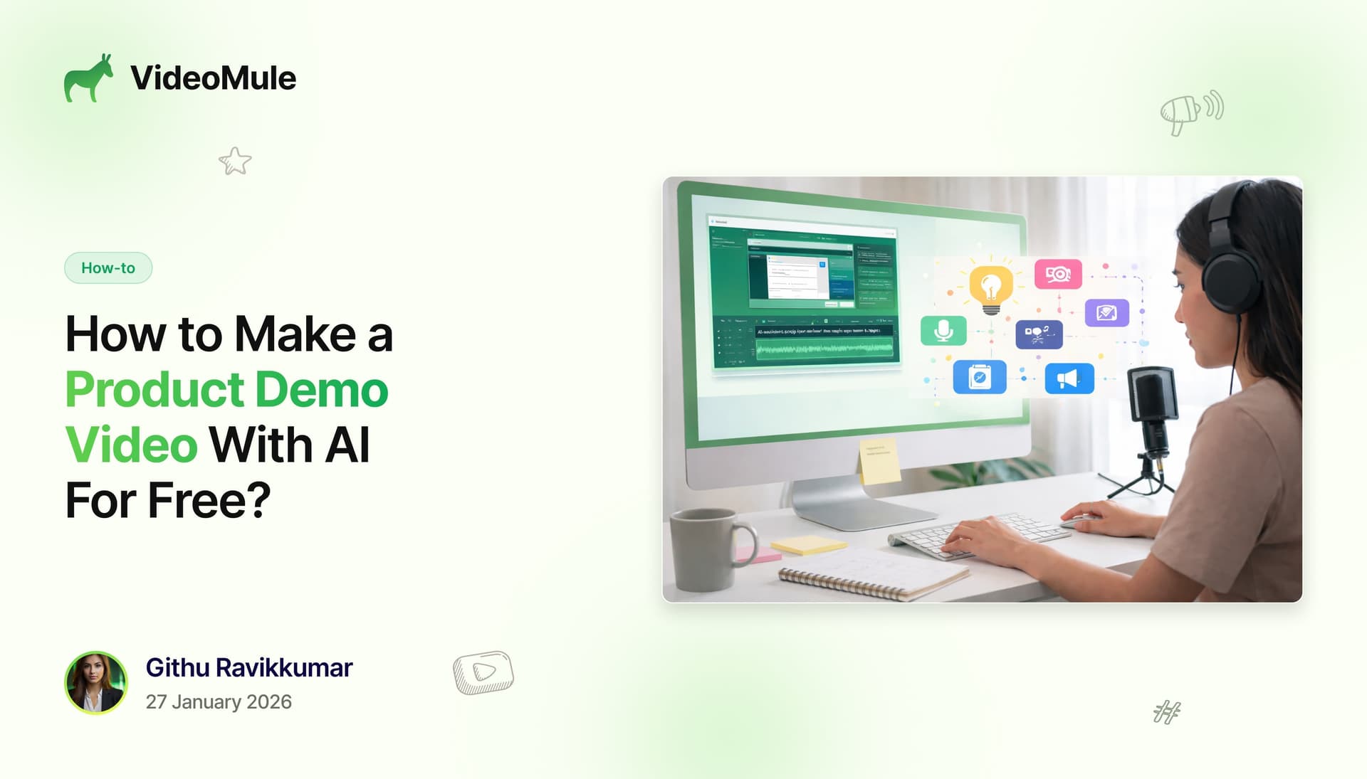 How to Make a Product Demo Video with AI For FREE
