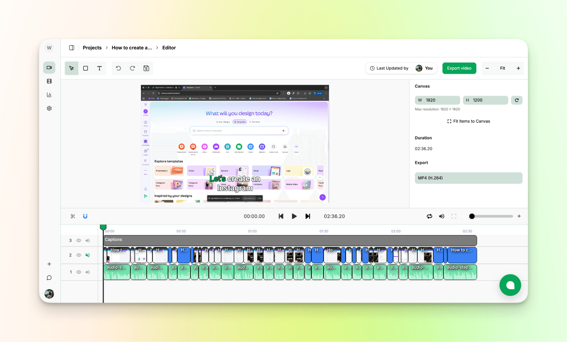 Review the ai-generated educational video
