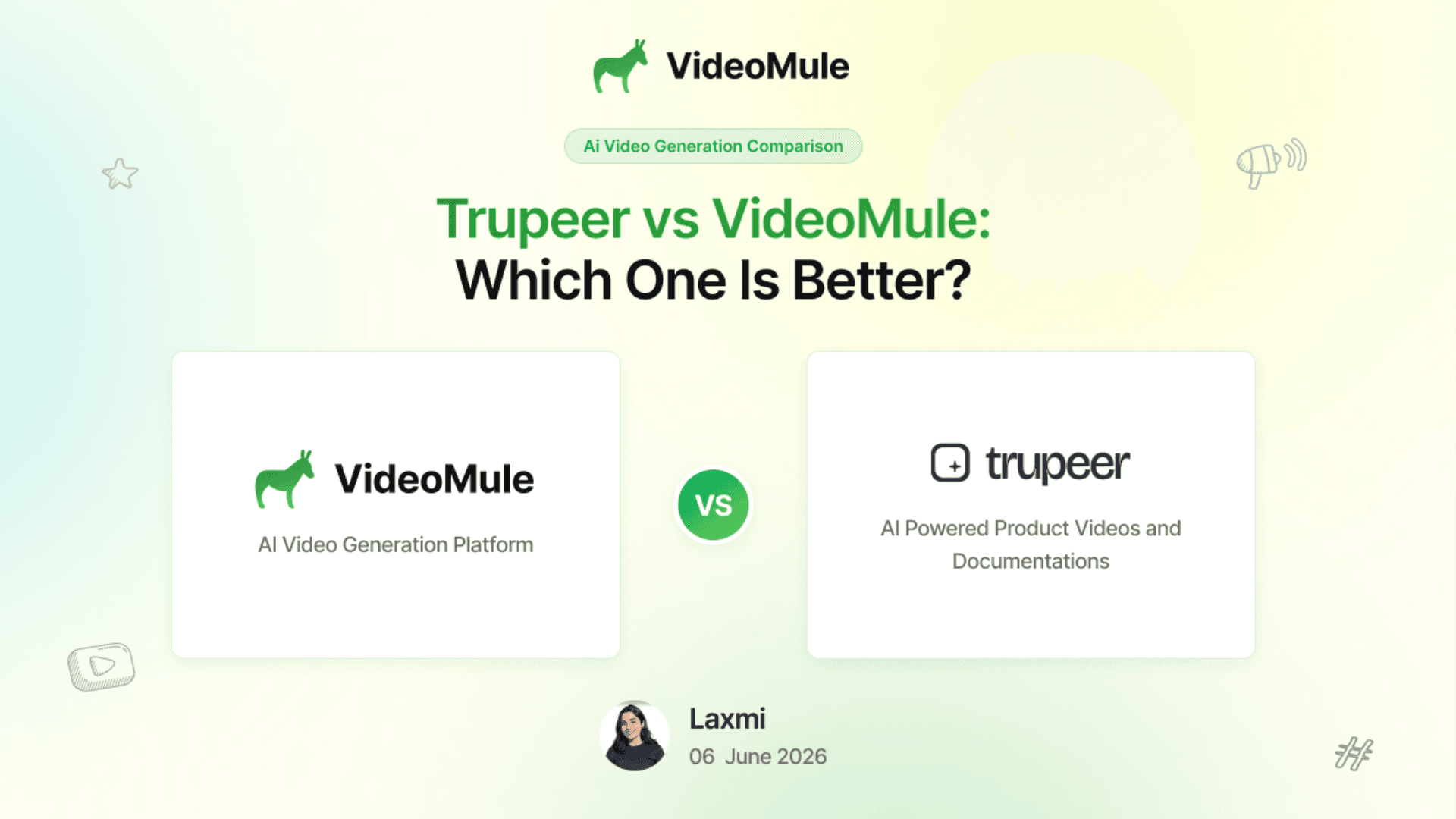 Trupeer vs VideoMule: Which AI Video Tool Is Better in 2026?