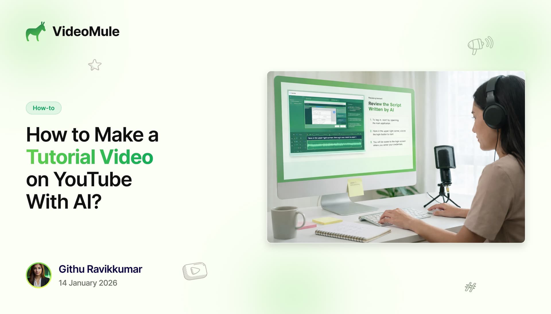 How to Make a Tutorial Video on YouTube Using AI For Free?