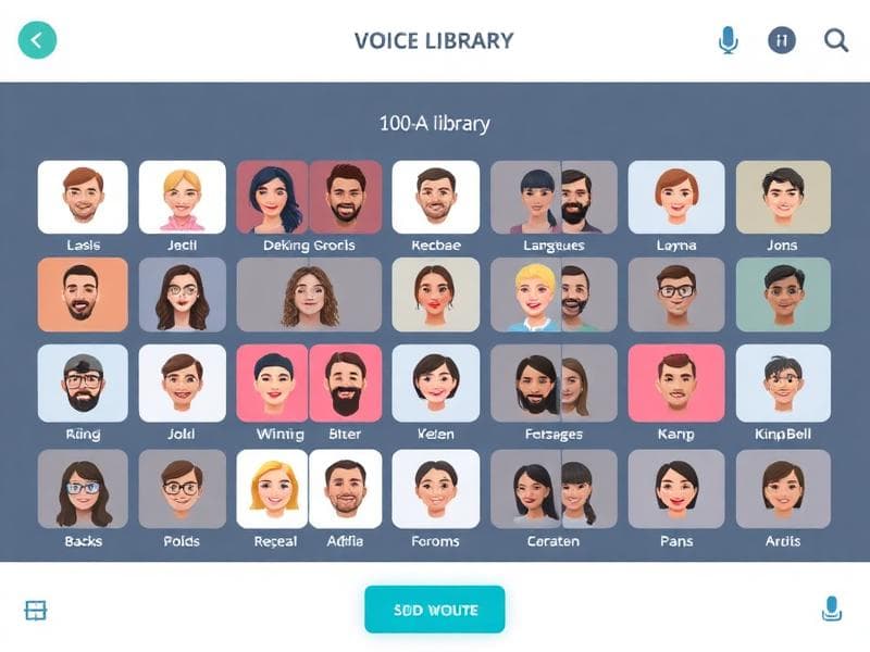 Choose from 100s of Voices